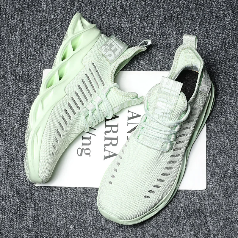 Casual Sneakers Men Running Shoes Paltforms Increasing Height Breathable Comfortable Walking Shoes Lightweight Lace-up