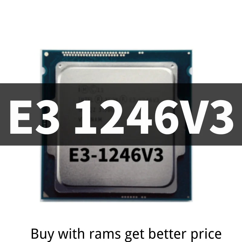 

Оригинальный процессор Xeon E3-1246V3 8M кэш 3,5 ГГц SR1QZ LGA1150 E3 1246 v3 процессор