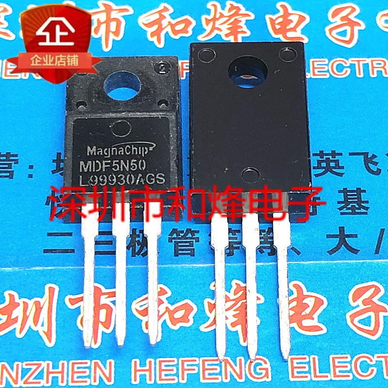 

Original 6PCS/lot MDF5N50 TO-220F 500V 5A