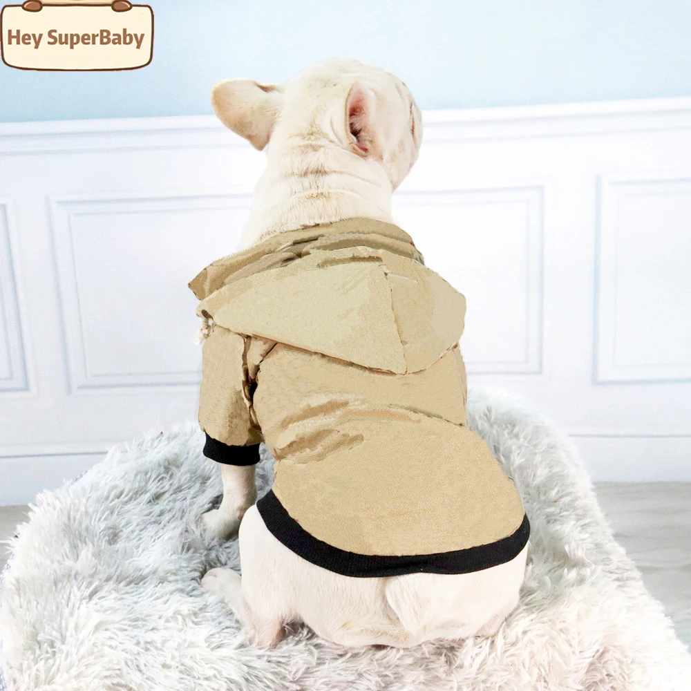 

French Bulldog Clothes Puppy Clothes Dog Jacket for Small Medium Dogs Fashion Cat Dog Coat LY0166