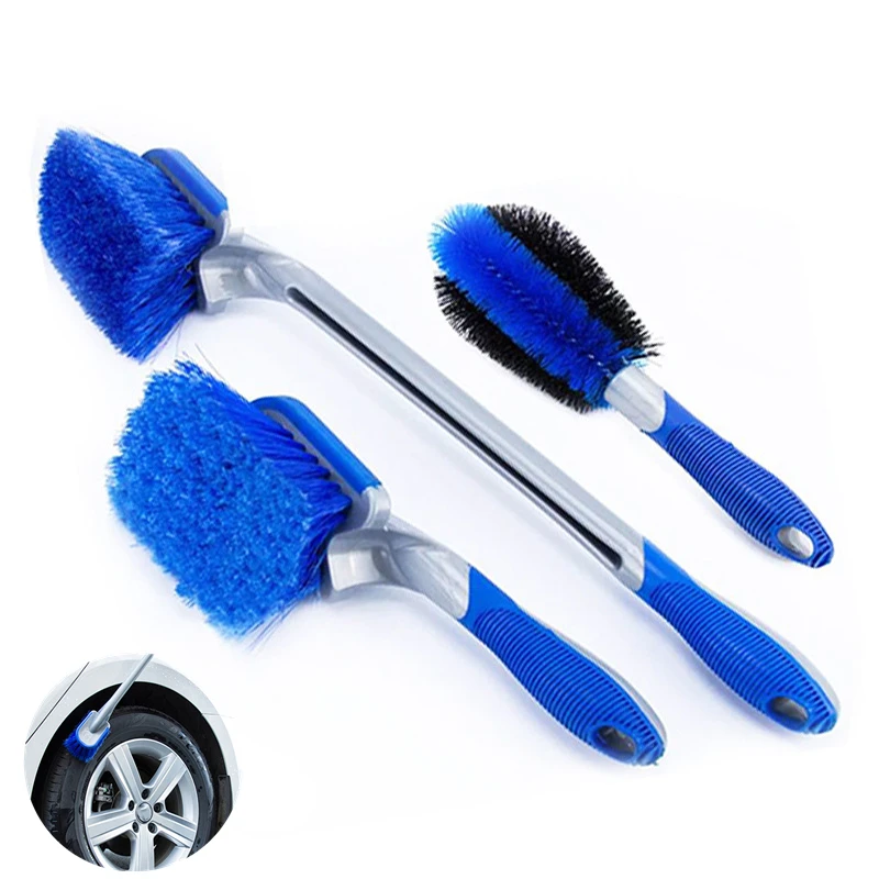 

Multi-Functional Car Tyre Cleaning Brush Tire Wheel Rim Hub Brushes Auto Washer Vehicle Body Surface Wheel Scrub Cleaner Tool