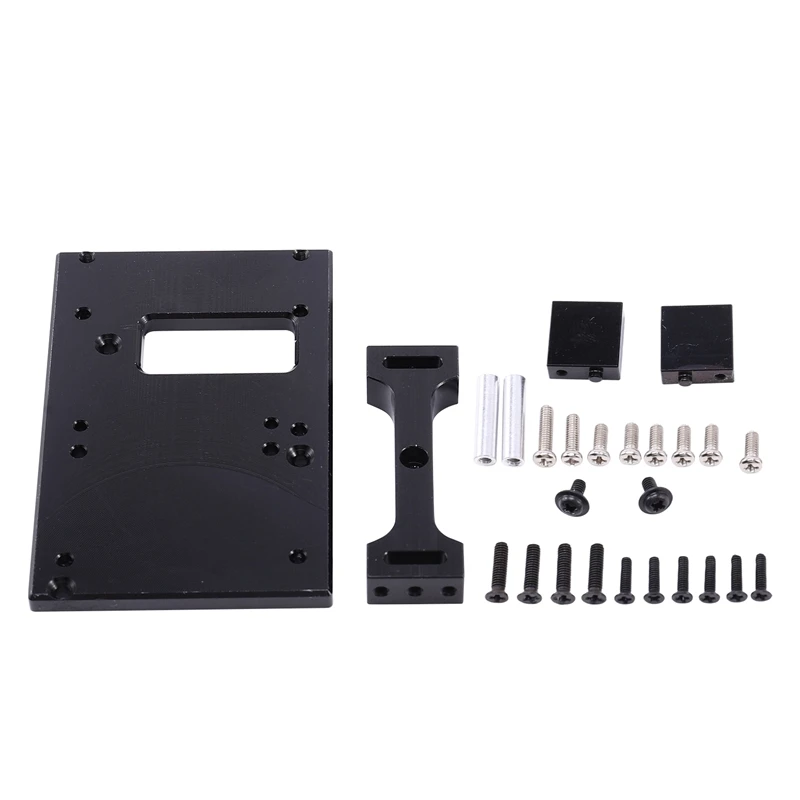 

For WPL C14 C24 B14 B24 Metal Beam Middle Beam And 17G WPL 1/16 RC Model Car Metal Servo Bracket Fixing Plate Parts