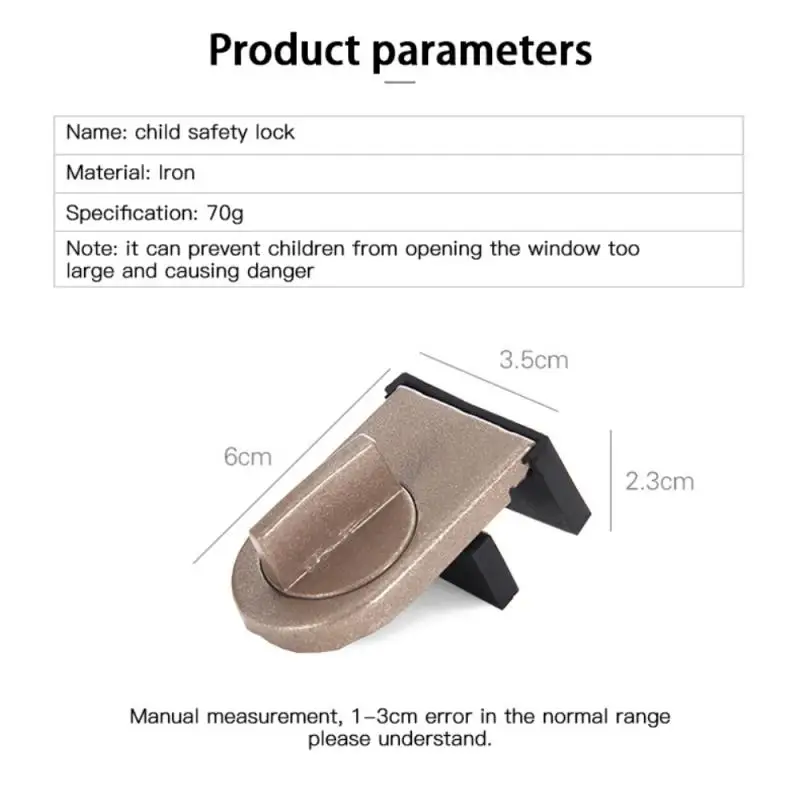 Замок для раздвижных дверей и окон из алюминиевого сплава регулируемые замки