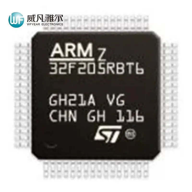 

New Arrival STM32F205RBT6 STM32F205RB ARM Microcontrollers - MCU 32BIT electronics