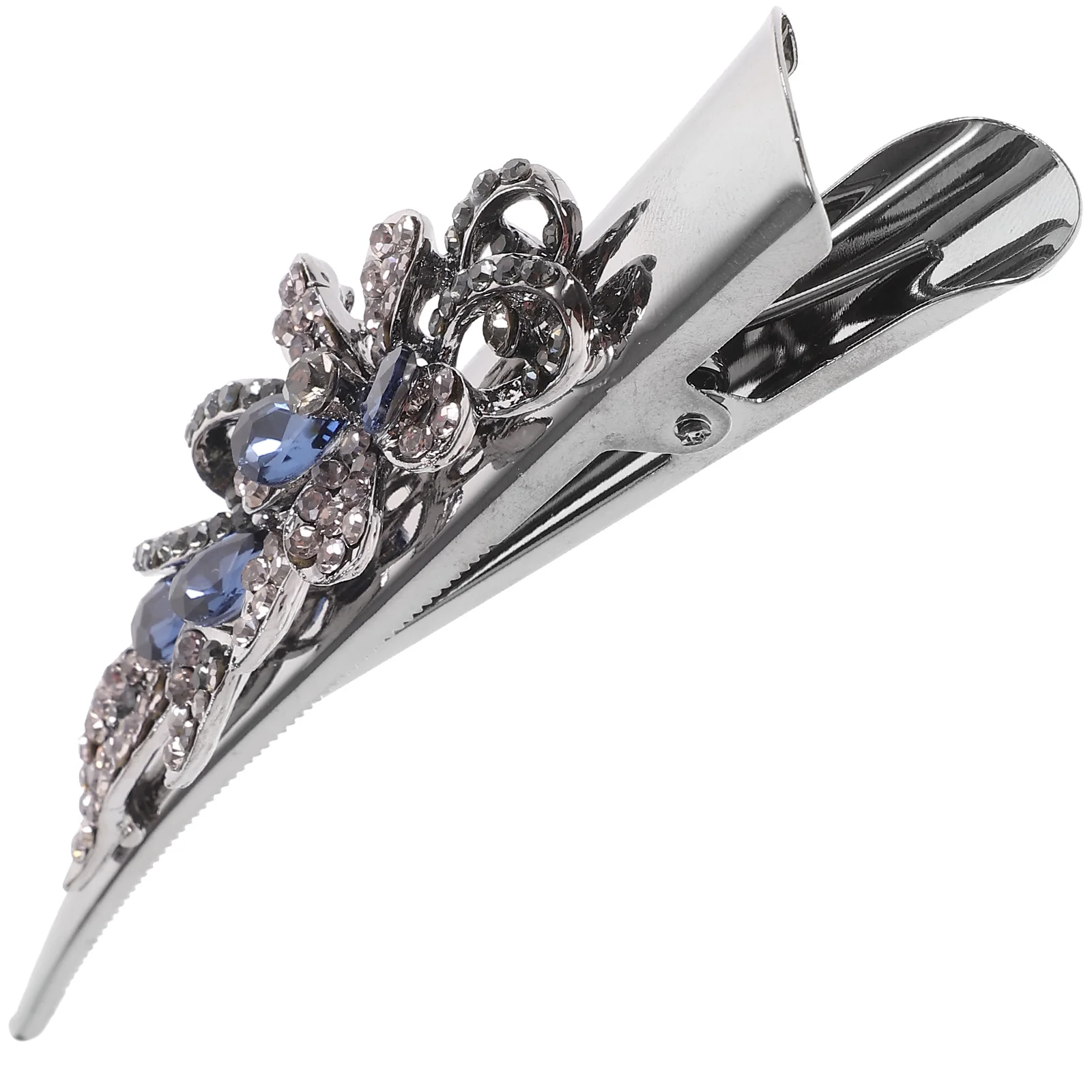 

Retro Rhinestone Hair Clip Girl Hair Styling Hair Clip Sparkly Hairdressing Clip
