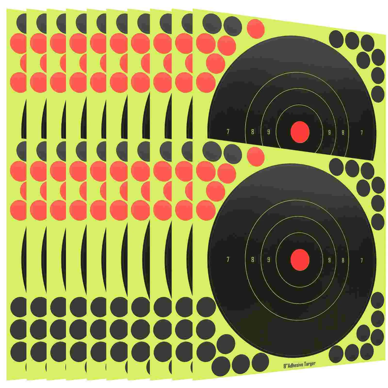

Target Game Dart Sticker Shooting Adhesive Training Vinyl Print Cow Splatter Paper Plaster Stickers Strike Boards Practice