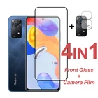Стекло для Xiaomi Redmi Note 11 Pro Plus 11S полное покрытие закаленное стекло Redmi Note 11S 10 5G 10S 10T 11T защита для экрана камеры
