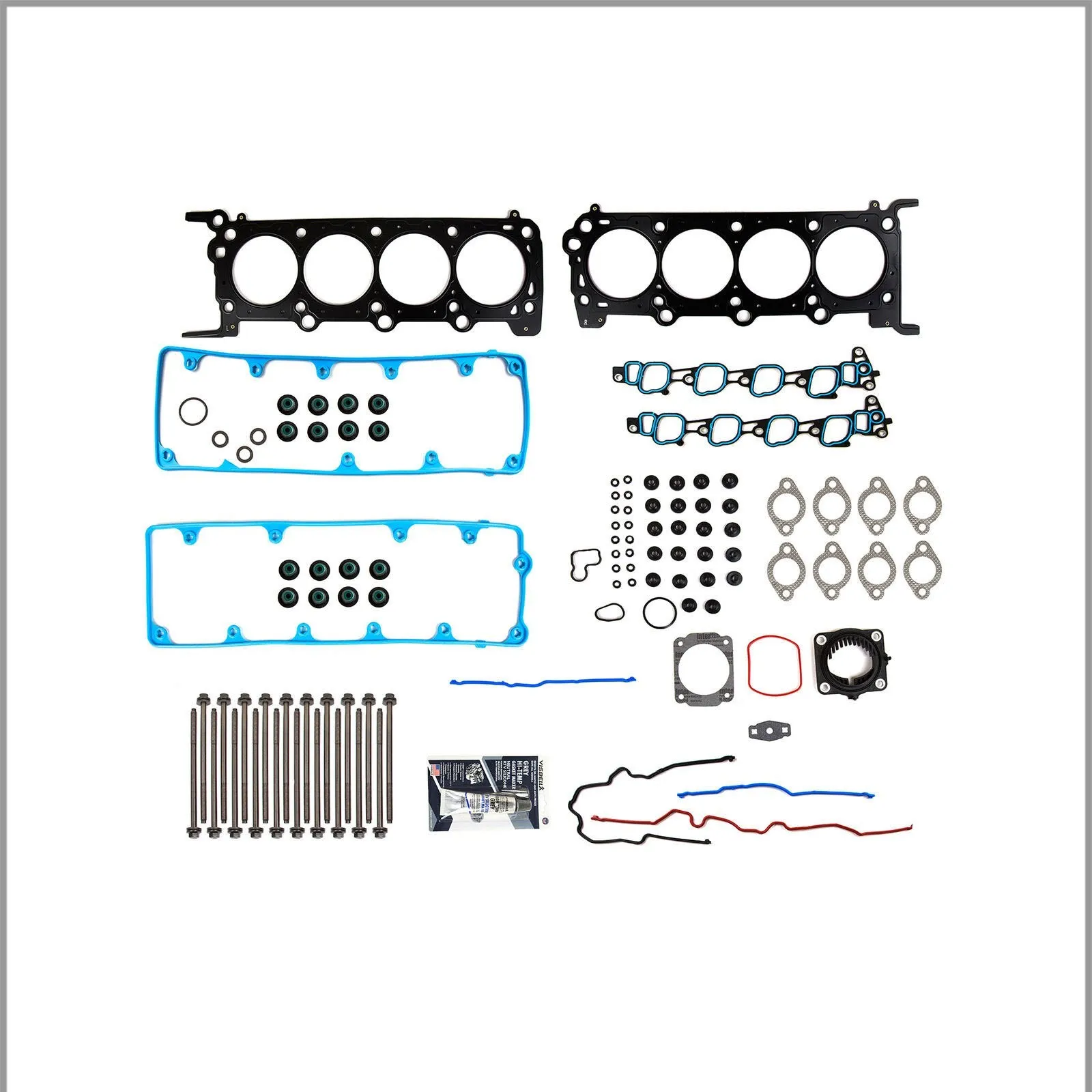 

Head Gasket Bolts Set Fits 2009-2011 Ford Crown Victoria Lincoln Mercury 4.6 V8
