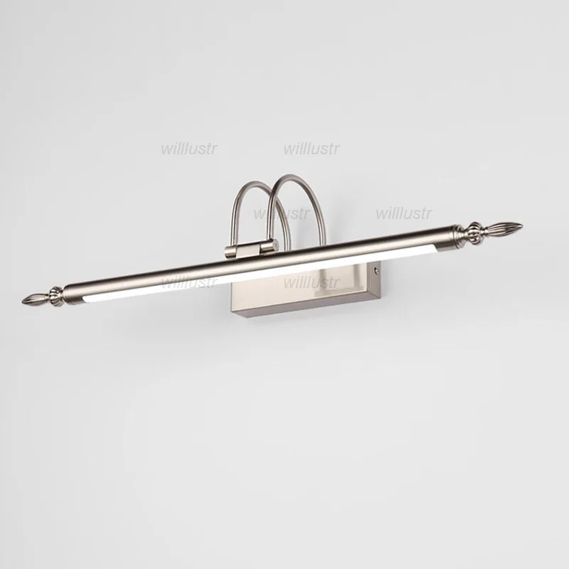 Креативная акриловая вращающаяся на 180 ° настенная лампа металлическое