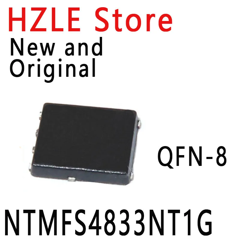 Новые и оригинальные 10 шт., модель NTMFS4833N 4833N QFN-8 RONNY IC NTMFS4833NT1G