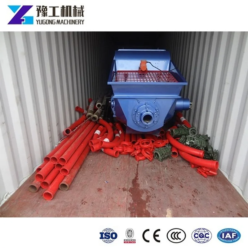 Portable Concrete Mixer and Pump Mobile with |