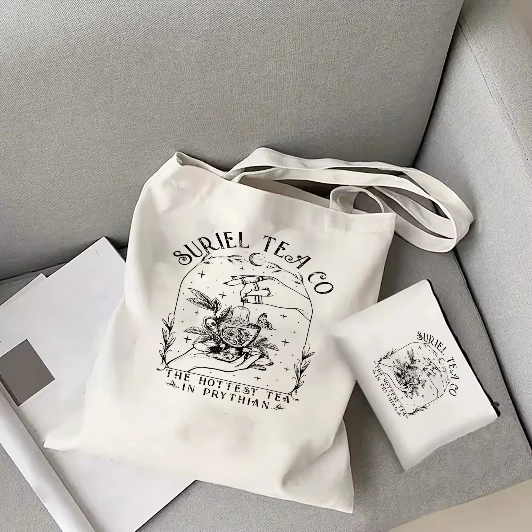 Суриэль чайная Сумка-тоут Acotar Сумка-книжка Сара Джей Маас суд шипов и роз