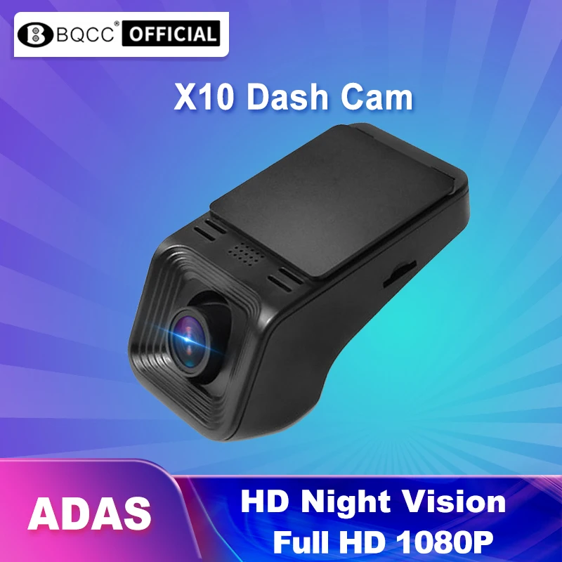 Видеорегистратор BQCC X10S Full HD 1080P Wi-Fi ADAS LDWS |