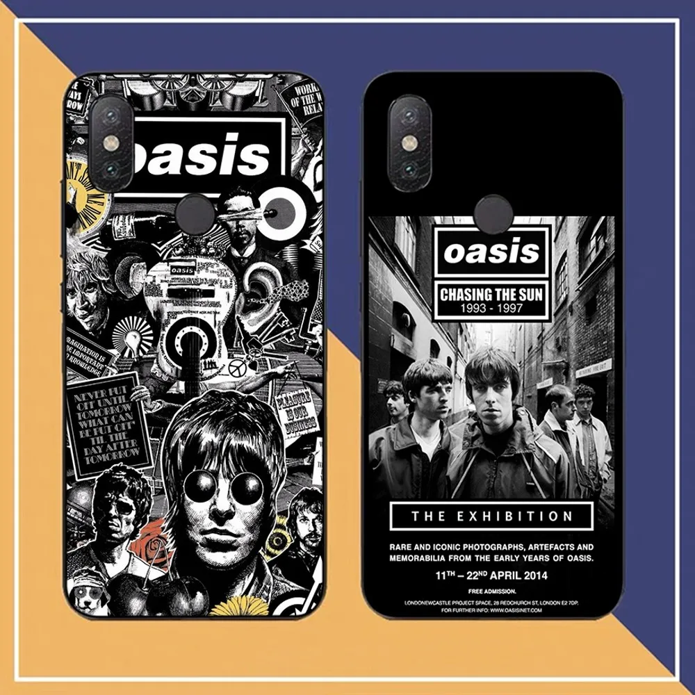 O-Oasis Band Phone Case For Redmi Note 4 X 5 A 6 7 8 T 9 9S 10 11 11S 11Epro Poco M3 Pro