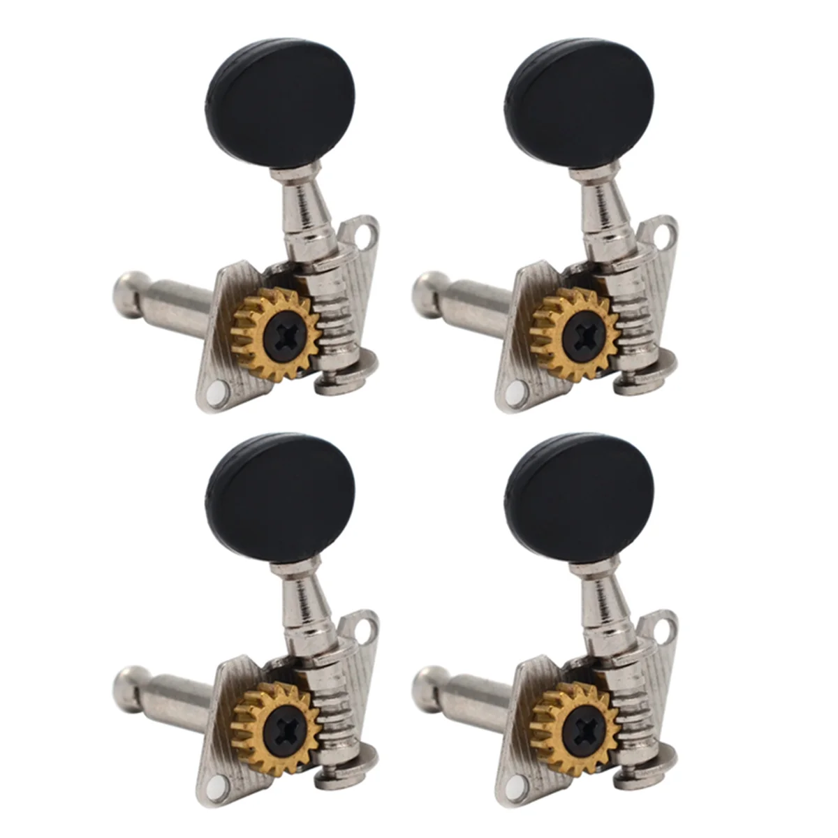 

4pcs Ukulele Keys Machine Head Tuners for Ukulele Tuning Pegs Parts
