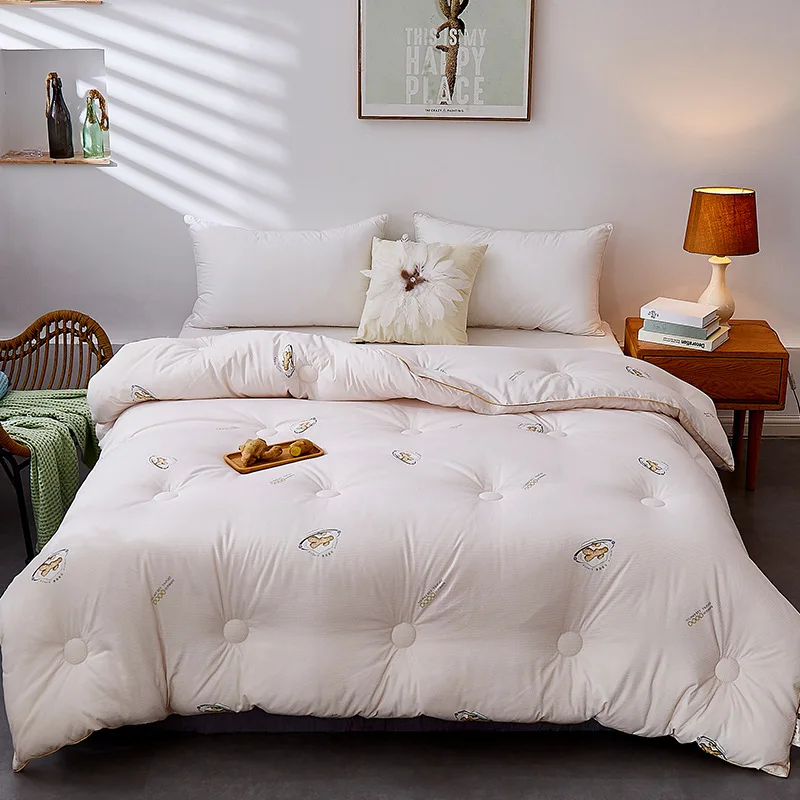

New artemisia argyi antibacterial sleep warm thick quilt core ginger cold autumn and winter single and double thick quilt