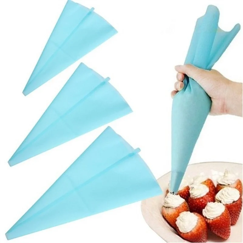 

1Pcs Kitchen Gadgets Cream Pastry Bag Baking Accessories DIY Cake Decorating Food Grade EVA/TPU Reusable Piping Bags