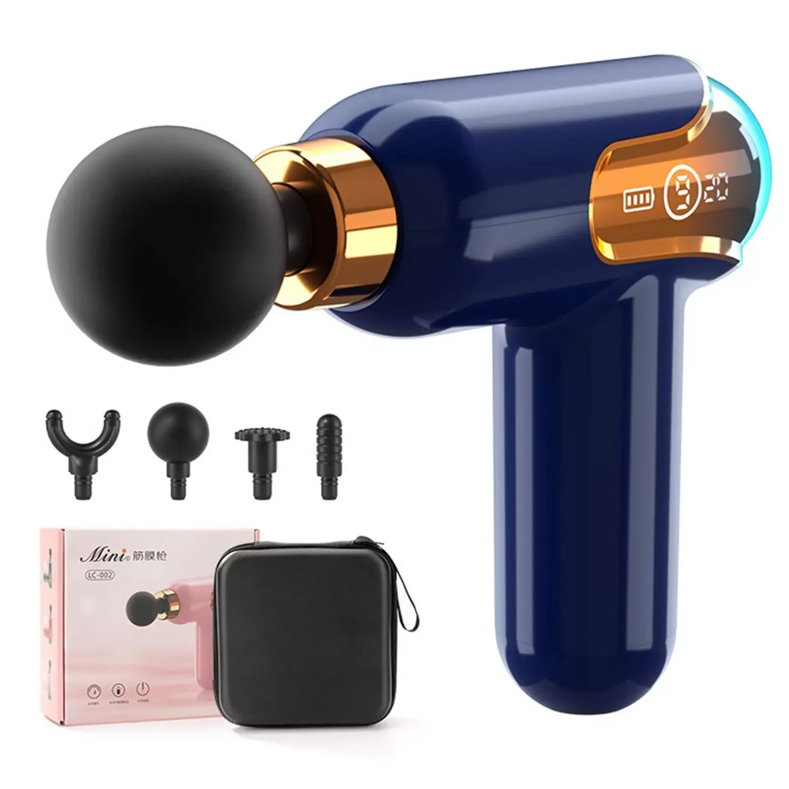 

NEW2023 Massage Gun Muscle Sport Massager Portable Percussion Pistol Massager For Body Neck Deep Tissue Muscle Relaxation Fascia