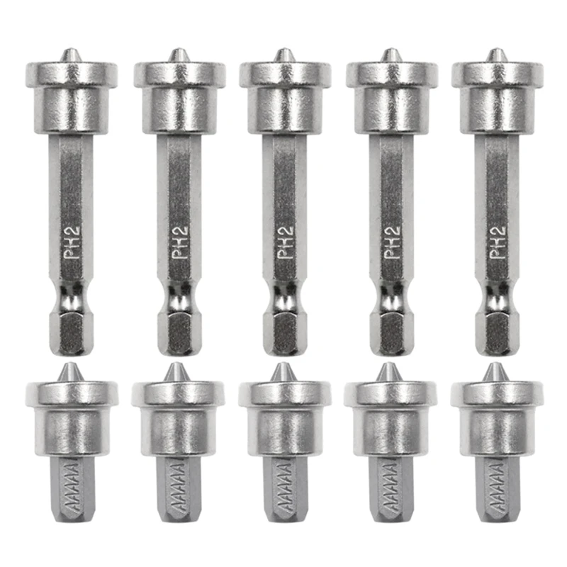 

Magnetic Positioning Screwdriver Bits Woodworking Screw Hex Shank Positioning Bit Batch Head Magnetic Anti-slip Drill