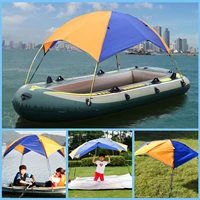3 person inflatable boat awnings tarp tent easy setup sun shade shelter waterproof tent boat kayak rafting accessories
