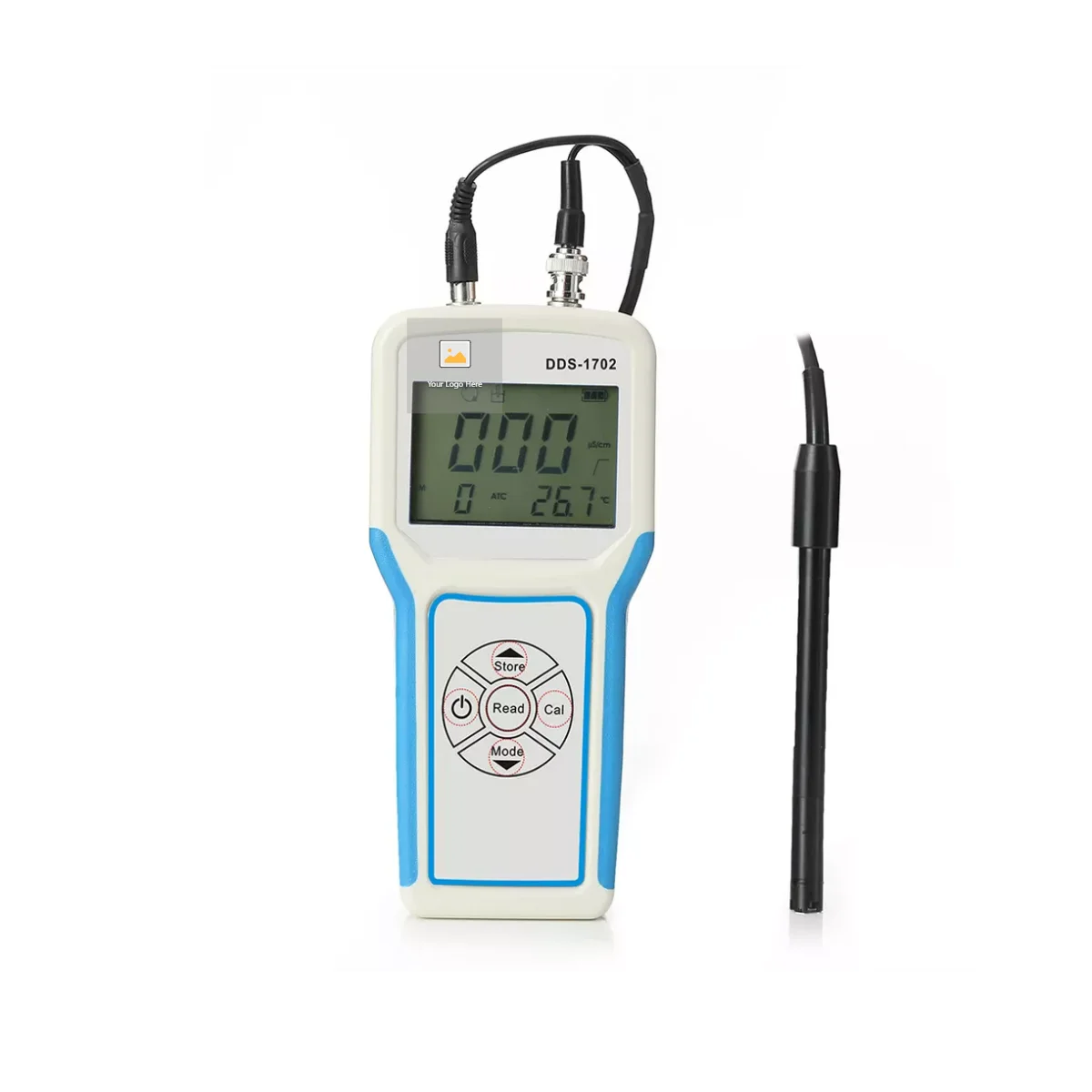

Portable conductivity/TDS/Salinity/Resitivity measurement meter transmitter conductivity