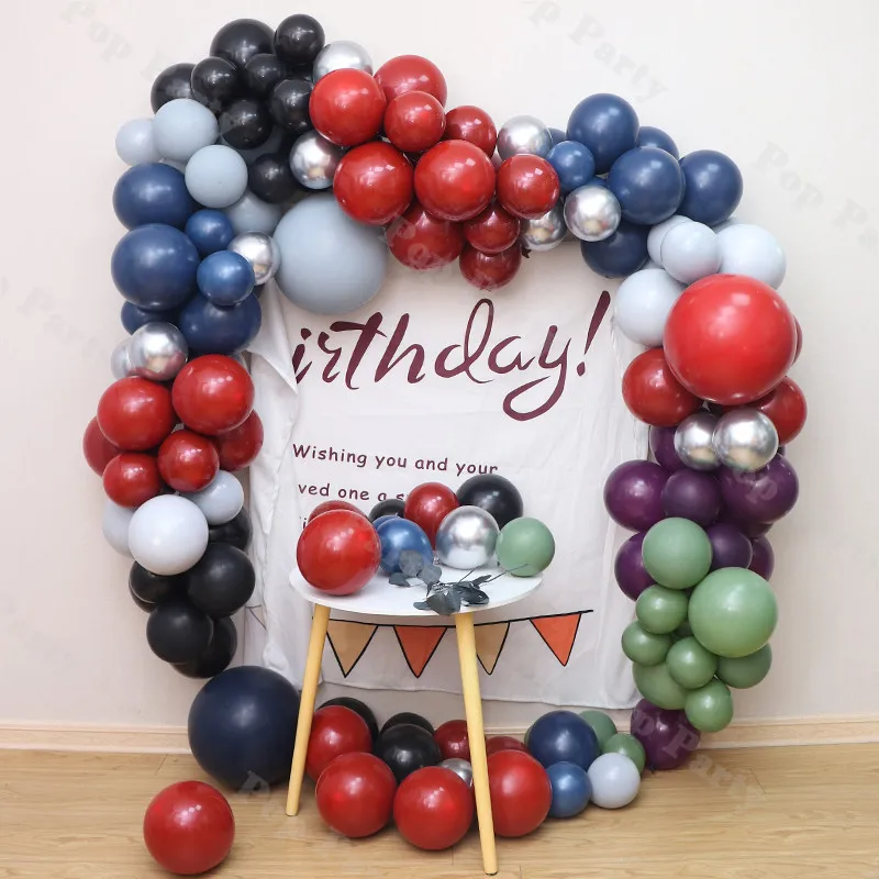 

123/178 шт., воздушные шары в стиле ретро