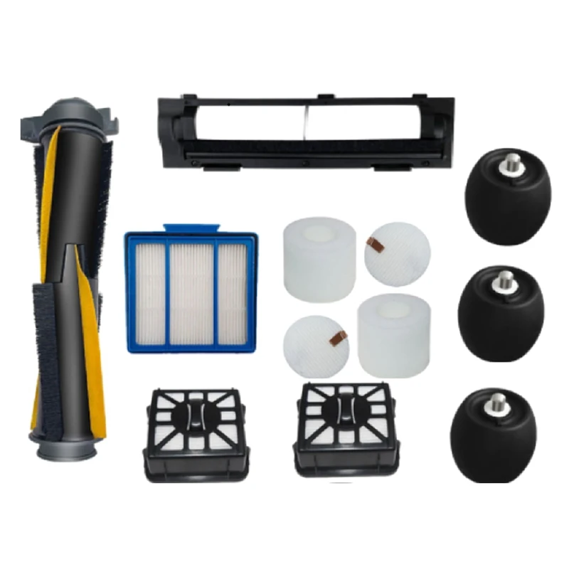 

1 Set Main Side Brush Hepa Filter Mop Rag Cotton Filter Side Brush Spare Parts For Shark IQ RV1001AE RV101 Robot Vacuum