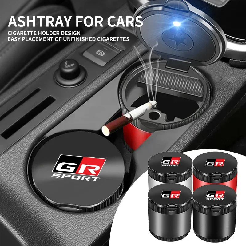 Портативная пепельница для автомобильной сигареты со штативом Toyota GR Sport Gazoo Racing