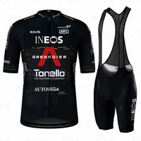 ineos grenadier cycling jersey set team summer bike clothing mtb bicycle breathable clothes maillot ropa ciclismo men uniform