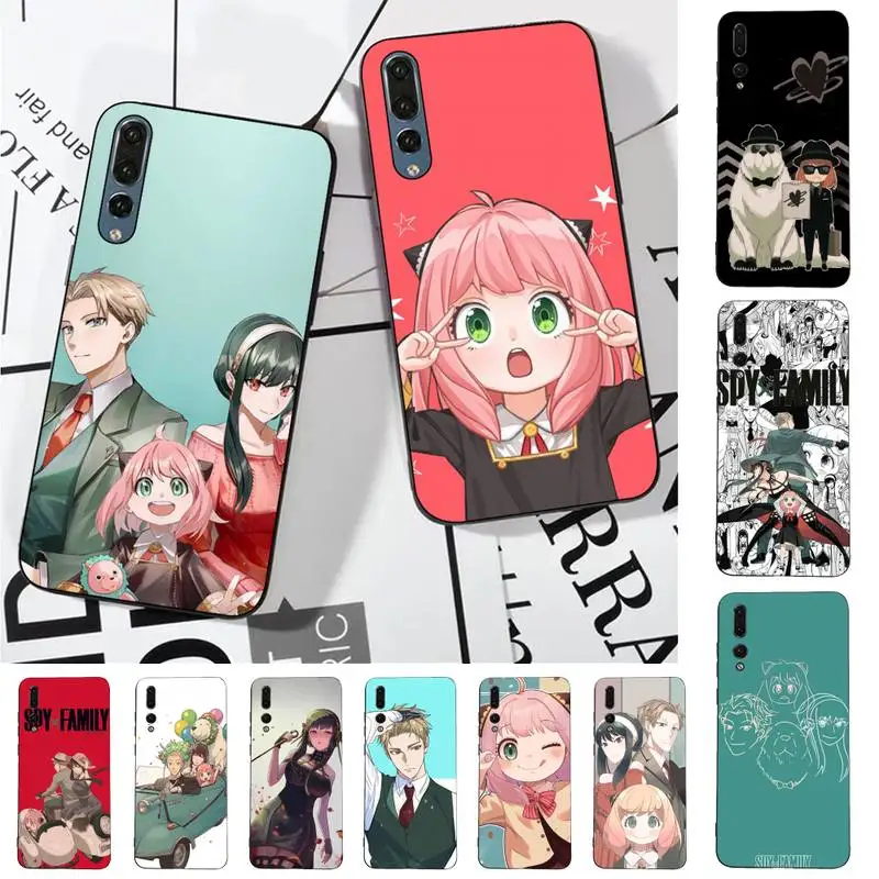 

Spy X Family Phone Case for Huawei P30 40 20 10 8 9 lite pro plus Psmart2019