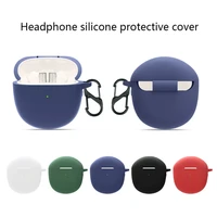 soft silicone protective cover shell anti fall earphone case for realme buds air 2 earbuds cover anti drop protector