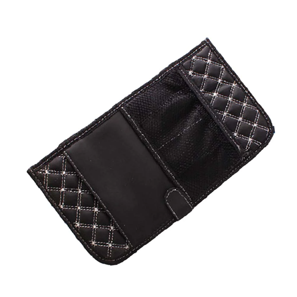 

1PC Multi-functional Portable Double Layer Foldable Car Disk Holder for Car