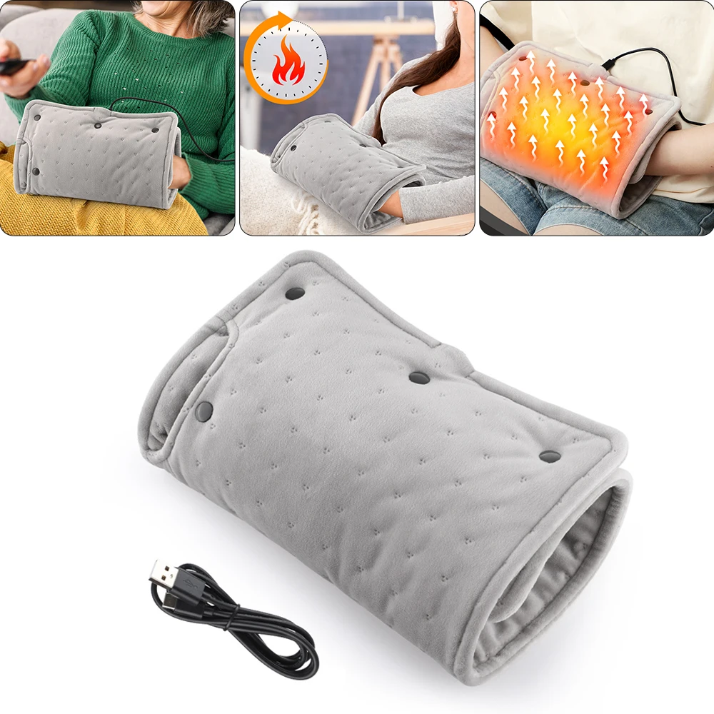 Зимняя очень мягкая плюшевая электрическая грелка интеллектуальный контроль