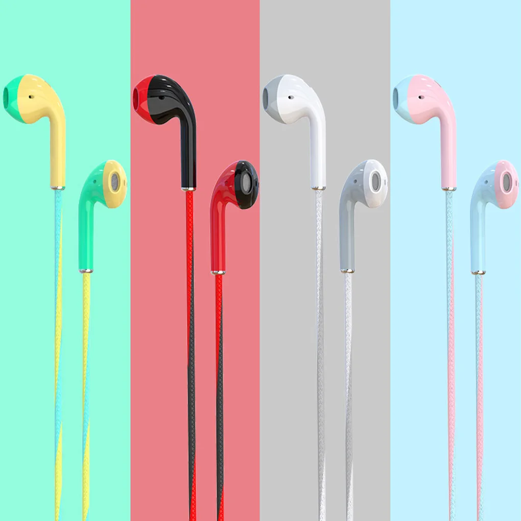 

Портативные проводные наушники из ТПЭ с шумоподавлением, стереонаушники для ноутбука, линейное управление, 3,5 мм, Внутриканальные наушники,...