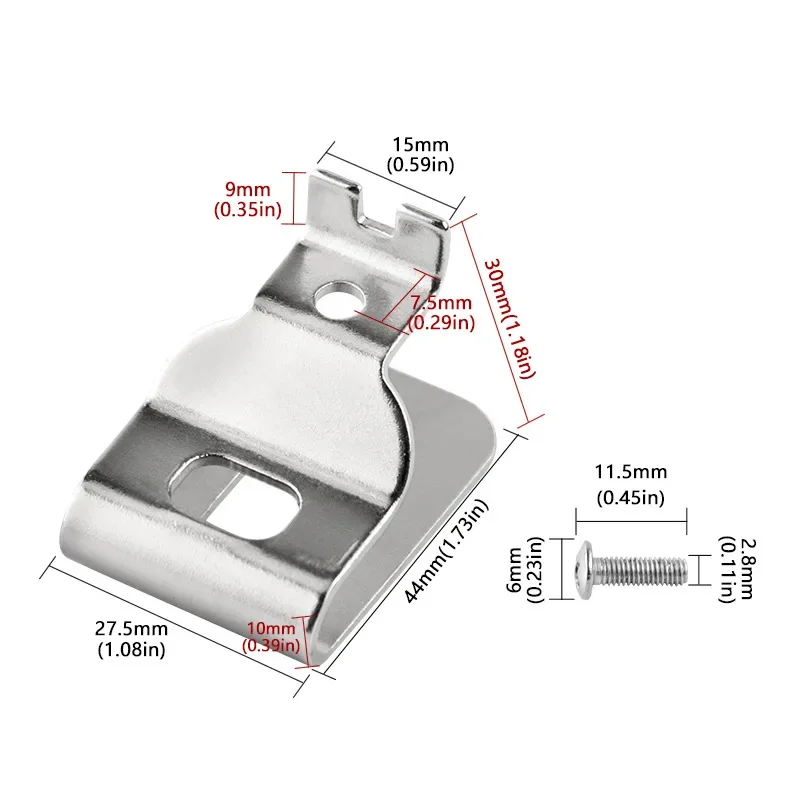 

Крючок для ремня дрели Makita/Bosch/Dewalt/Ryobi/Worx 18/20 В