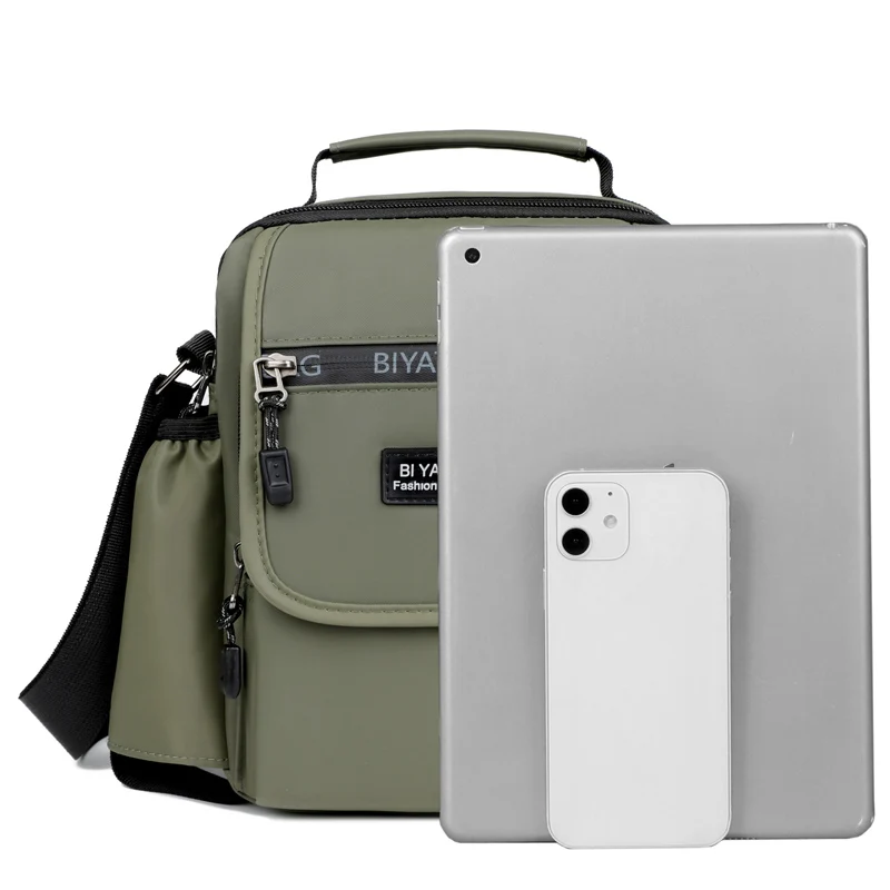 Men's Messenger Crossbody Shoulder Bags Travel Bag Men Small Sling Pack For Work Business Waterproof Oxford Packs Satchel Purse