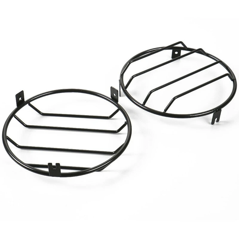 Черная защитная крышка для фар евро подходит Jeep Wrangler TJ 1997-2006 гг.