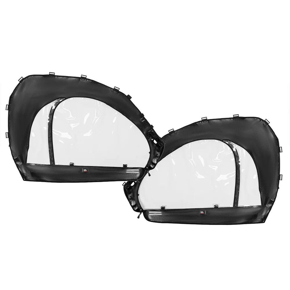 

Мягкая верхняя дверь, дверной упор UTV для CFMOTO ZForce 800 EX/Trail 500 1000 2014-2022, водонепроницаемые съемные окна