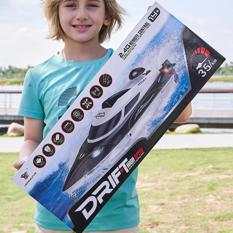 HJ806B Скоростной катер с дистанционным управлением капсульный размер сброс