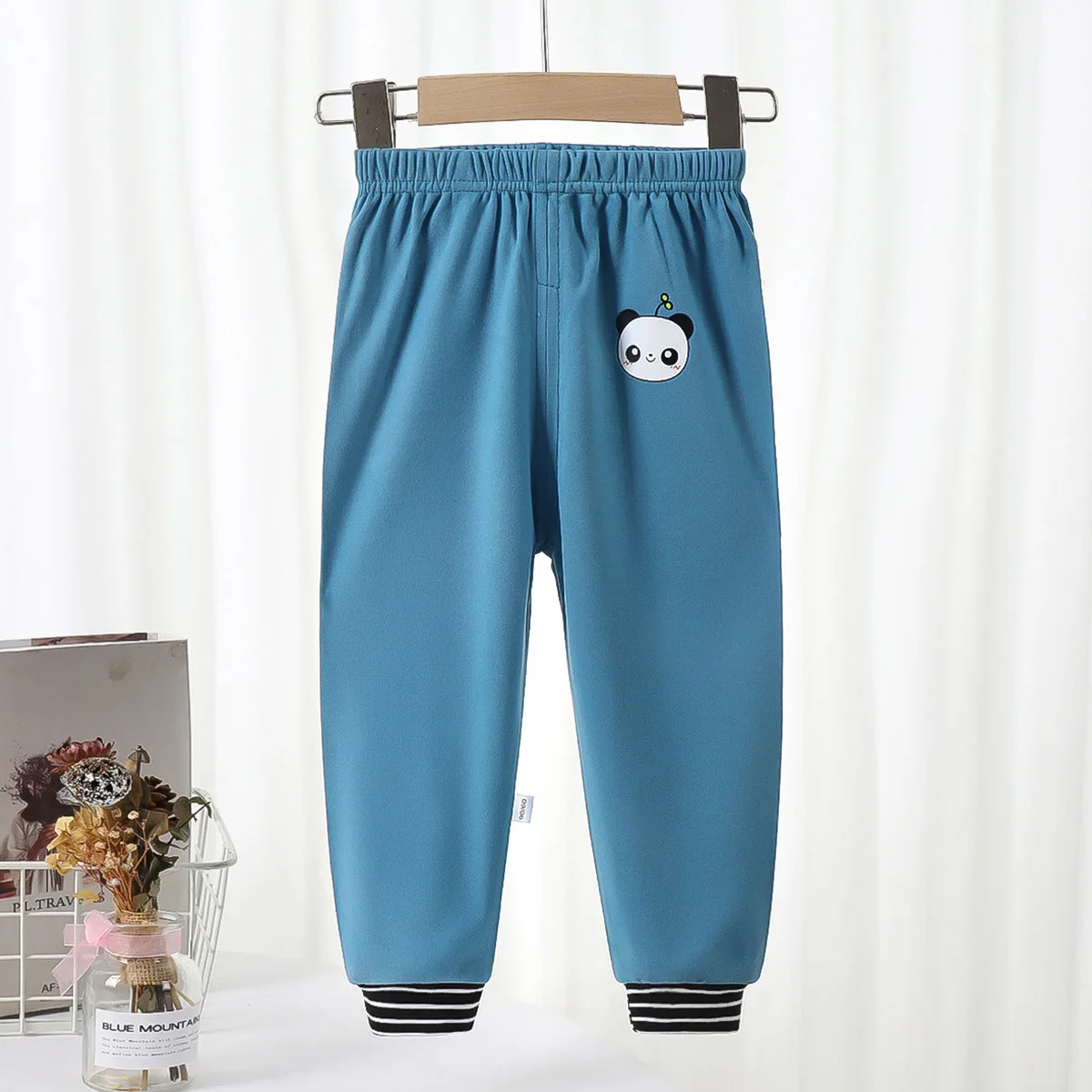 

Autumn Boy Girl 6M-4Y Children Cargo Pants Bebe Velvet Thickened Casual Clothes Newborn Girl Pants Boy PP Baby Clothing