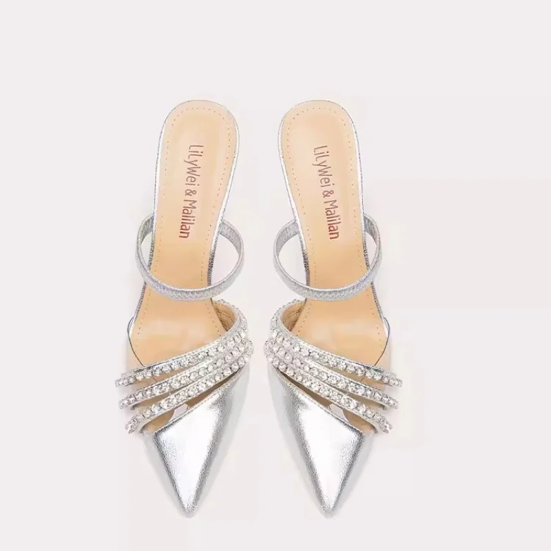 Рисунок 4 - Летние новые шелковые шлепанцы с острым носком