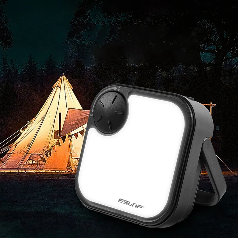 

ESLNF Tent Light Multi-Function Emergency Work Light Convenient Solar Charging Bright Led Outdoor
