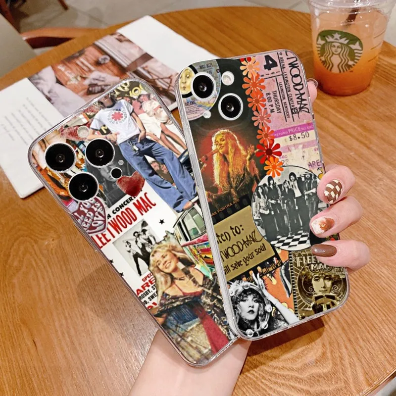 Чехол для телефона Stevie Nicks для IPhone 14 13 12 11 Pro Plus X 13 Pro MAX XR XS MINI, прозрачные чехлы