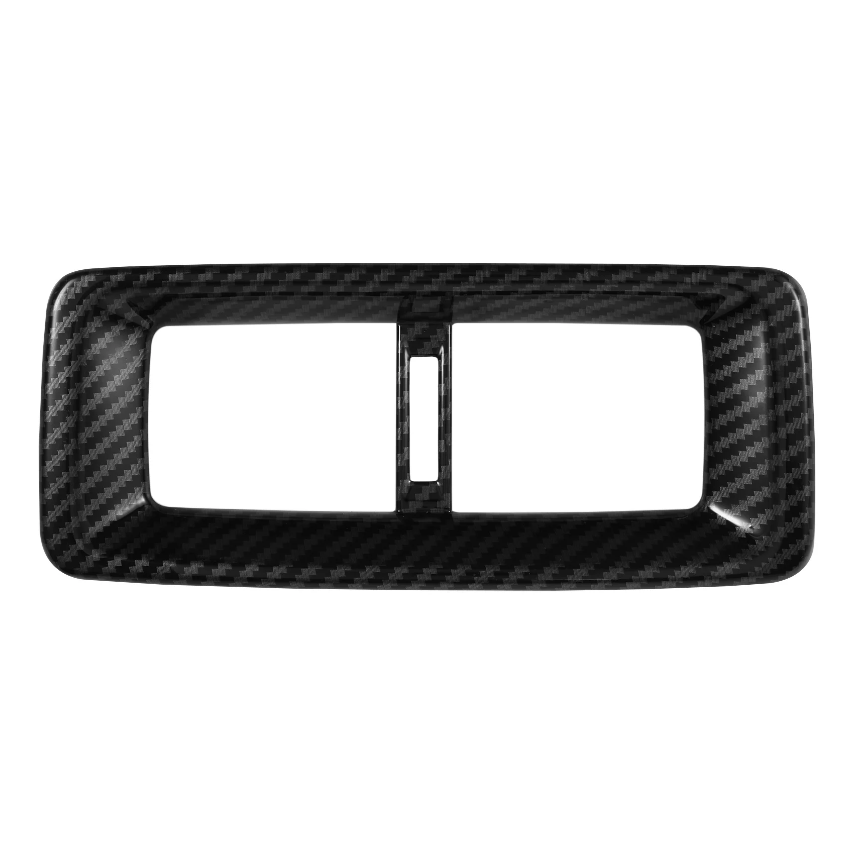 

Car Carbon Fiber Rear Air Conditioning Vent Outlet Protective Trim Cover for -V 2022 2023