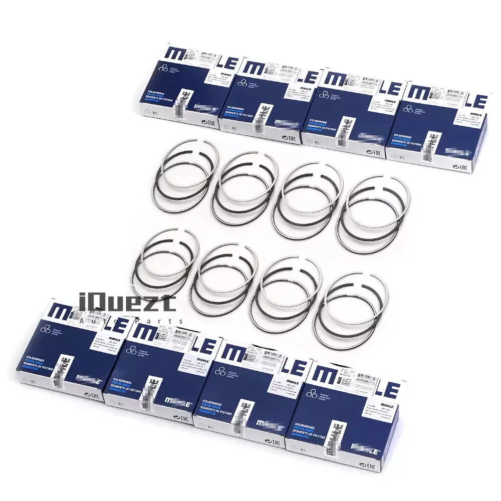 8 комплектов поршневых колец STD Φ84 5 мм Mahle для Audi A6 S6 RS6 C5 A8 4E 4 2 V8 BAS BFM
