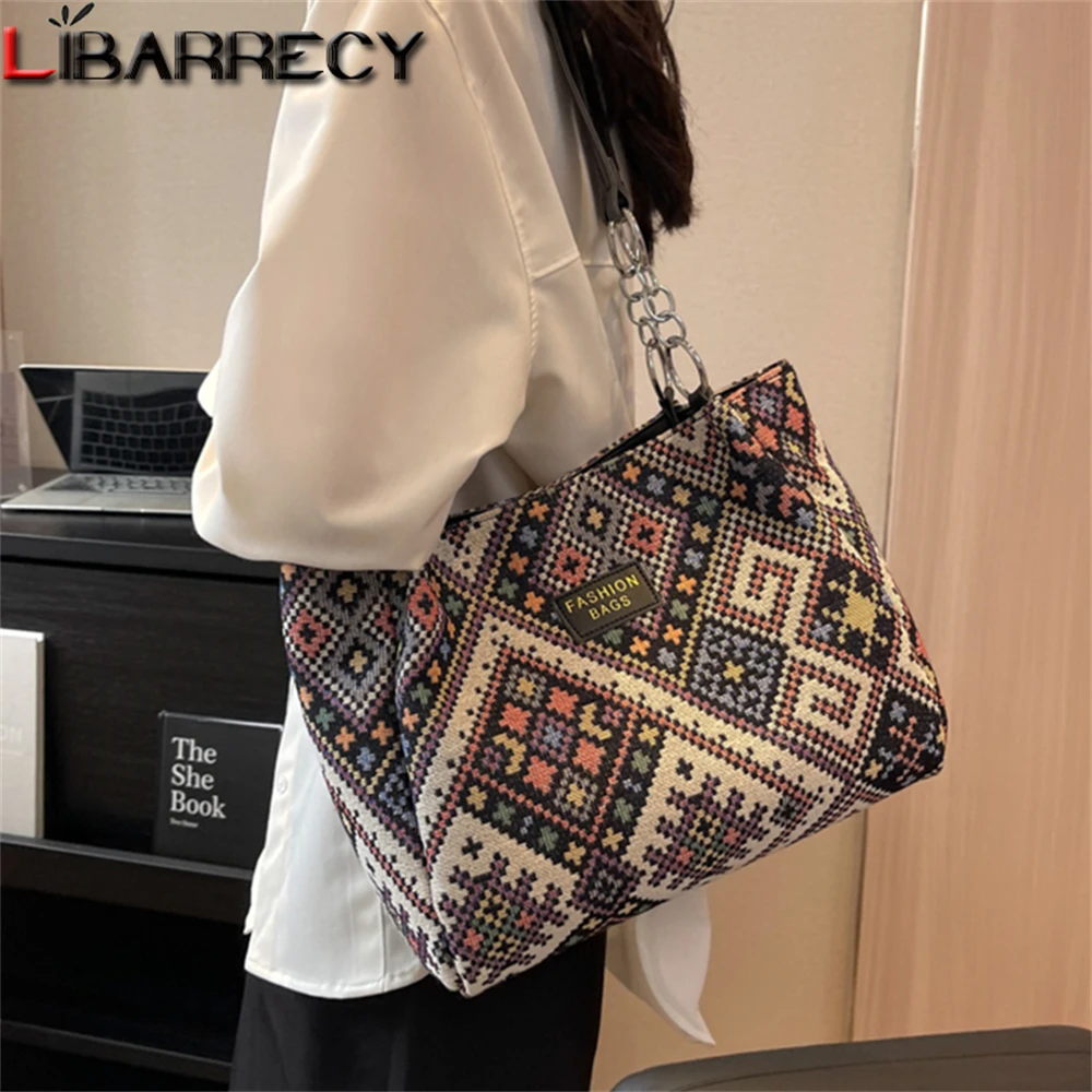 

Новинка 2023, дизайнерская Высококачественная холщовая дамская сумка на плечо со вставками, дизайнерские новые женские сумки-мессенджеры на цепочке, сумка-тоут, женские сумки