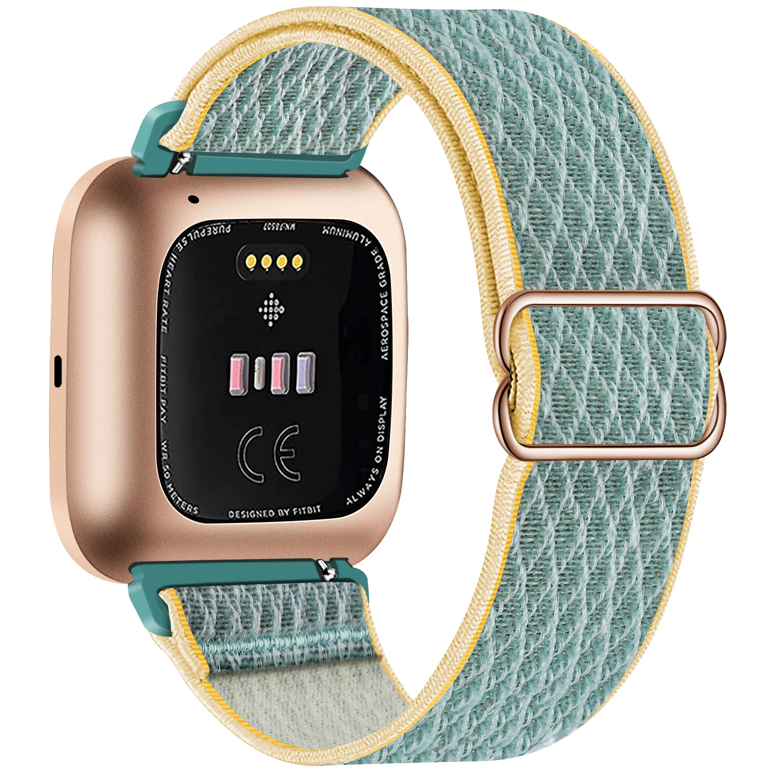 17pcs Nylon Buckle Elastic Strap For Fitbit Versa 2 1 Band Watchband Wristband Bracelet For Fitbit Versa Lite/ Versa 2 Strap