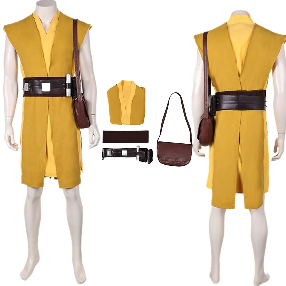 Костюм для косплея кельнакса на Хэллоуин желтого цвета женский рыцарь мужские