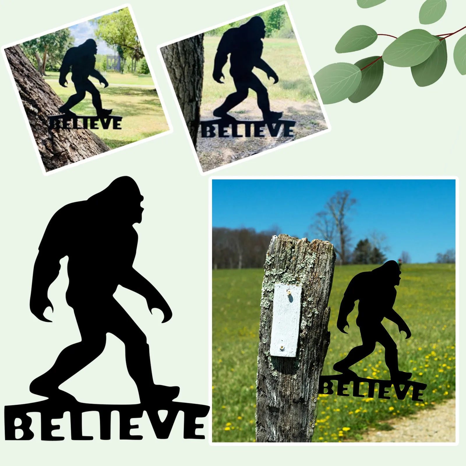 

Украшение для животных серии Peeper, украшение для сада, фермы, железная вешалка для шариковых зеркал, Автомобильная гирлянда для конфет для ма...