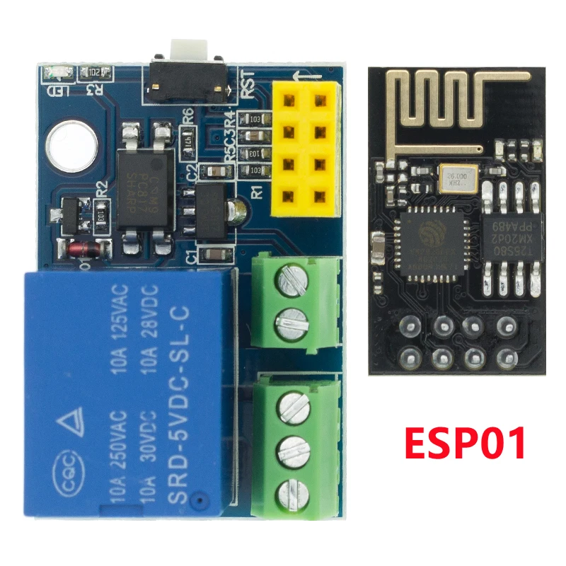 ESP8266 ESP-01 ESP-01S 5V WiFi Relay Module Things Smart Home Remote Control Switch Phone APP Wireless WIFI For ARDUINO |